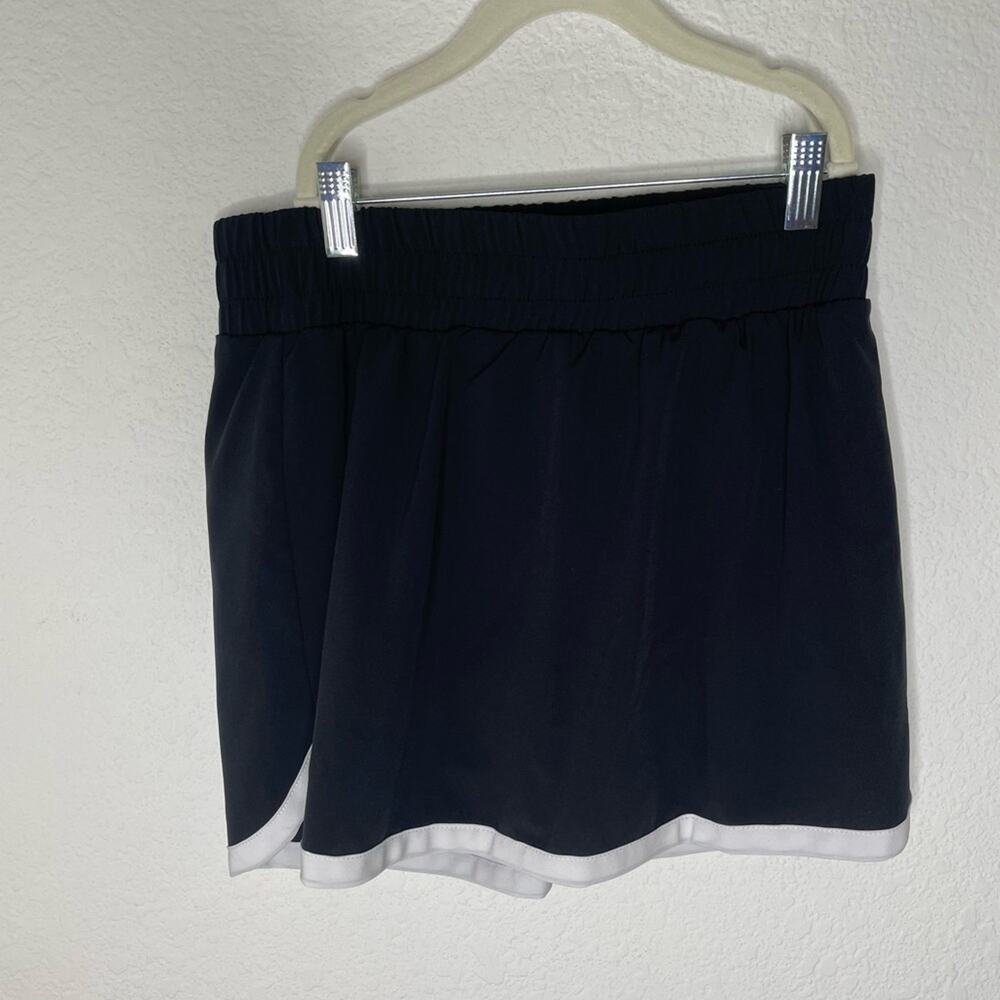 Flex Time Black  Athletic skirt with White Trim size small
